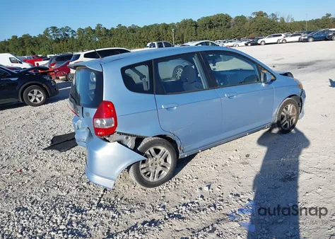 2008 Honda Fit Sport from USA, damaged, VIN JHMGD38648S067910